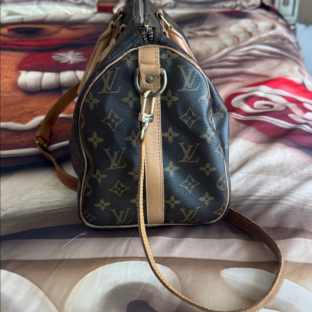 Louis Vuitton Monogram Brown Duffel 30 Bag - Picture 10 of 17